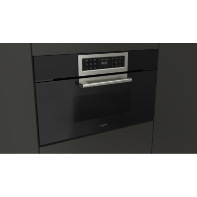 Fulgor fclso 7510 tem bk forno vapore incasso 75 cm h 45 vetro nero