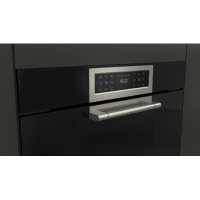 Fulgor fclso 7510 tem bk built-in steam oven 75 cm h 45 black glass