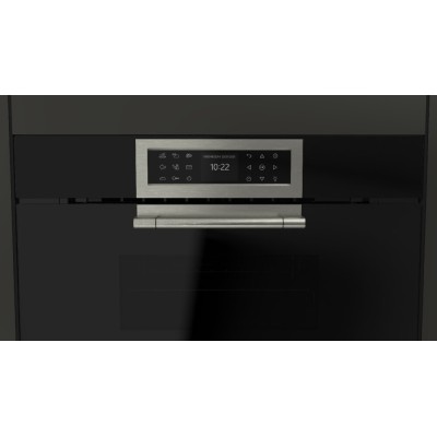 Fulgor fclso 7510 tem bk forno vapore incasso 75 cm h 45 vetro nero