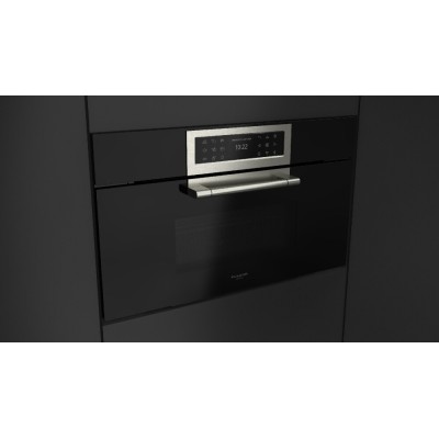 Fulgor fclmo 7510 tem bk four à micro-ondes combiné encastrable 75 cm h 45 verre noir
