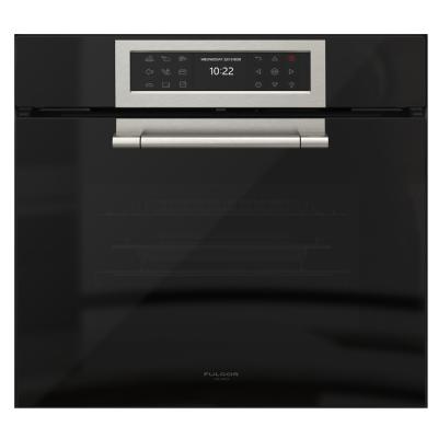 Fulgor fclso 6023 tem bk Atmos horno de vapor empotrable 60 cm negro