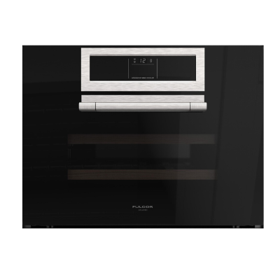 Fulgor fclwc 4500 tc fo bk Cluster wbudowana piwniczka na wino h 45 cm czarne szkło