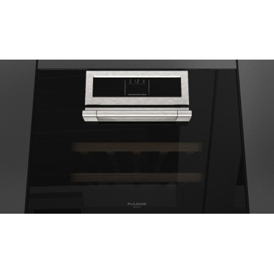 Fulgor fclwc 4500 tc fo bk Vinoteca empotrable cluster h 45 cm cristal negro