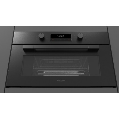 Fulgor fuso 7505 mt mbk forno a vapore da incasso 75 cm inox nero