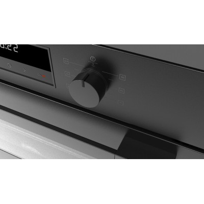 Fulgor fuso 7505 mt mbk built-in steam oven 75 cm stainless steel black