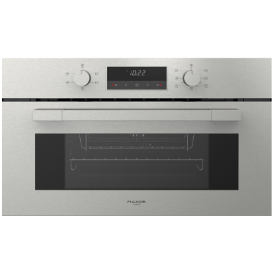 Fulgor fuso 7505 mt ix built-in steam oven 75 cm h 45 stainless steel