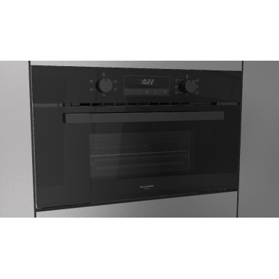 Fulgor fuso 7505 mt gbk built-in steam oven 75 cm h 45 black glass