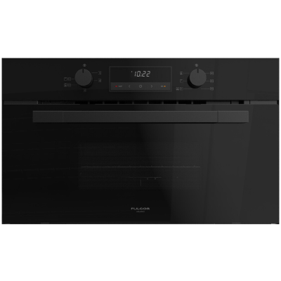 Fulgor fugmo 7505 mt gbk forno microonde da incasso 75 cm vetro nero