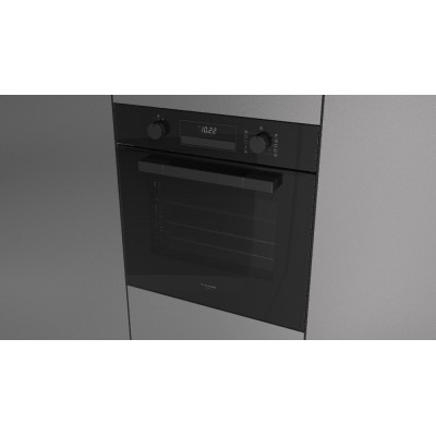 Fulgor futo 6011 p mt gbk built-in pyrolytic oven 60 cm black glass