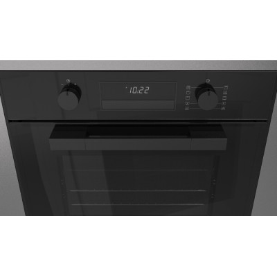 Fulgor futo 6011 p mt gbk built-in pyrolytic oven 60 cm black glass