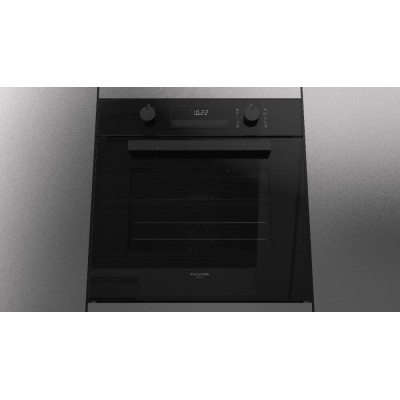 Fulgor futo 6011 p mt gbk built-in pyrolytic oven 60 cm black glass