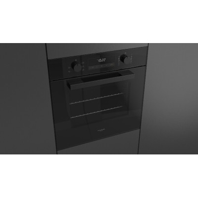 Fulgor futo 6009 mt gbk einbaubackofen 60 cm schwarzes glas