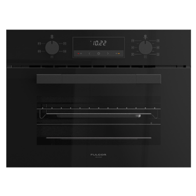 Fulgor futgso 4505 mt gbk built-in steam oven h 45 cm black glass