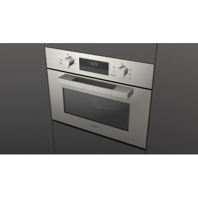 Fulgor Futgmo 4505 mt ix wbudowany piekarnik mikrofalowy z grillem h 45 cm ze stali nierdzewnej