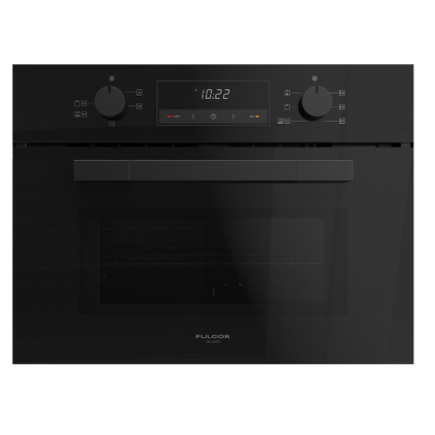 Fulgor futgmo 4505 mt gbk forno microonde grill da incasso h 45 cm vetro nero