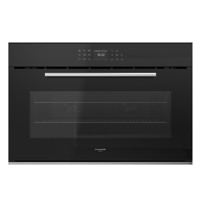 Fulgor fco 9615 tem 2f bk horno empotrado 90 cm cristal negro