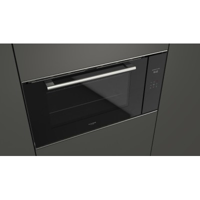 Fulgor fco 9013 tm bk/2 Einbaubackofen 90 cm, schwarzes Glas