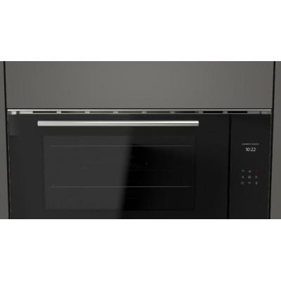 Fulgor fco 9013 tm bk/2 built-in oven 90 cm black glass