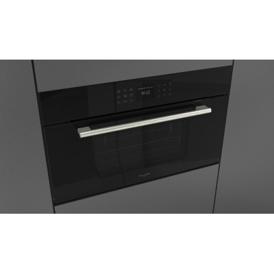 Fulgor fcso 7510 tem bk built-in combined steam oven 75 cm black glass