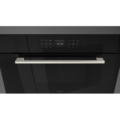 Fulgor fcmo 7510 tem bk forno microonde combinato da incasso 75 cm vetro nero