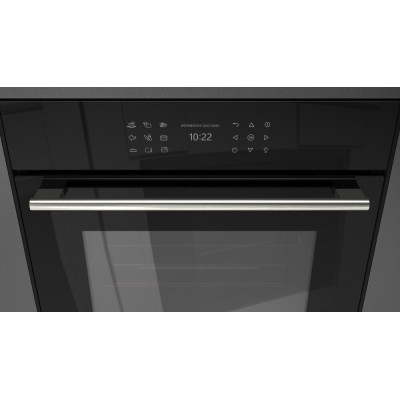 Fulgor fcso 6023 tem bk eingebauter Dampfbackofen 60 cm, schwarzes Glas