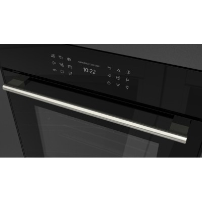 Fulgor fcso 6023 tem bk eingebauter Dampfbackofen 60 cm, schwarzes Glas