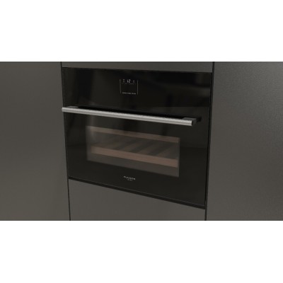 Fulgor fwc 4500 tc fo bk wbudowana piwniczka na wino h 45 cm czarne szkło