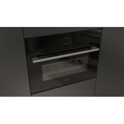 Fulgor fwc 4500 tc fo bk cantinetta vini da incasso h 45 cm vetro nero