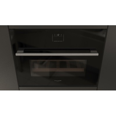 Fulgor fwc 4500 tc fo bk wbudowana piwniczka na wino h 45 cm czarne szkło