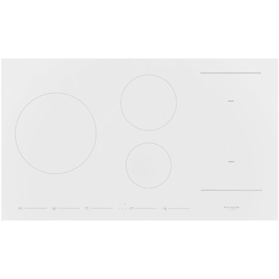 Fulgor fsh 905 id ts wh 1 placa de inducción 90 cm blanco