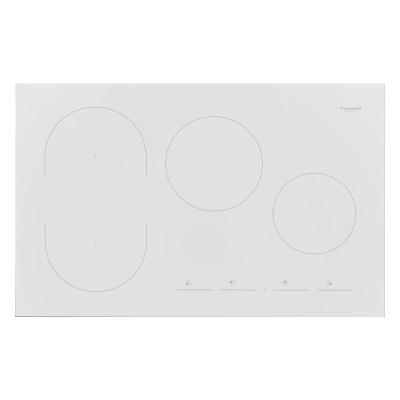 Fulgor fsh 804 id ts wh 1 induction hob 80 cm white