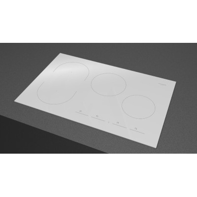 Fulgor fsh 804 id ts wh 1 plaque à induction 80 cm blanc