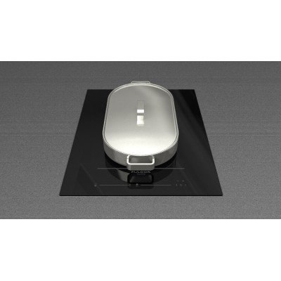 Fulgor fsh 402 id ts bk dominó placa de inducción 40 cm negro