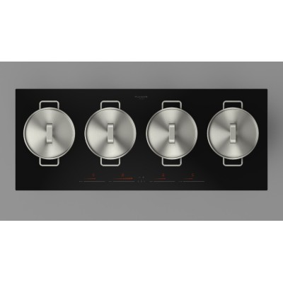 Fulgor fchl 904 id ts bk induction hob 90 cm black glass ceramic