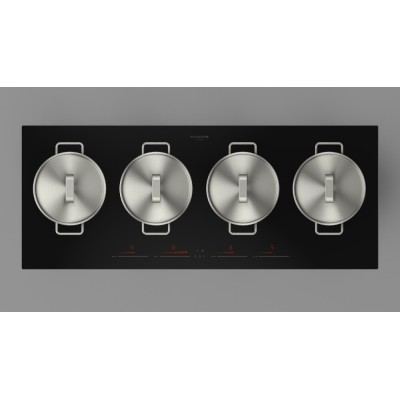 Fulgor fchl 904 id ts bk plaque à induction 90 cm vitrocéramique noire