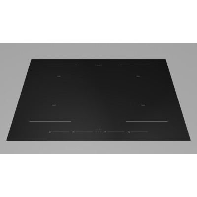 Fulgor fch 804 id ts bk induction hob 80 cm black glass ceramic