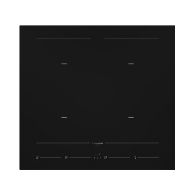 Fulgor fch 604 id ts bk induction hob 60 cm black glass ceramic