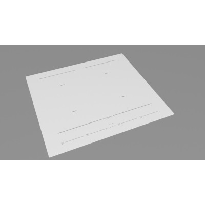 Fulgor fch 604 id ts wh induction hob 60 cm white glass ceramic