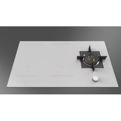 Fulgor fchh 905 id ts g dwk wh hybrid hob 90 cm white glass ceramic