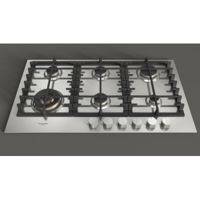 Table de cuisson à gaz Fulgor fph 906 g sem x 90 cm en acier inoxydable