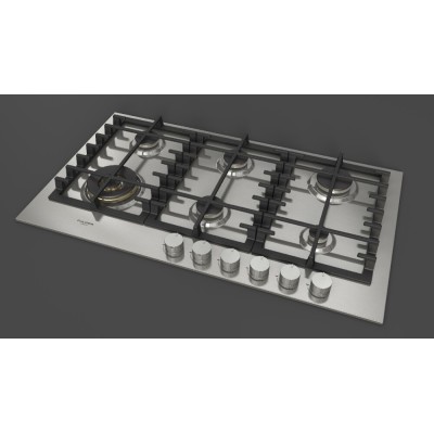 Table de cuisson à gaz Fulgor fph 906 g sem x 90 cm en acier inoxydable