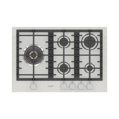Table de cuisson à gaz en acier inoxydable Fulgor fph 755 g sem x 75 cm