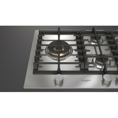 Fulgor FPH 755 g WK x 75 cm Edelstahl-Gaskochfeld