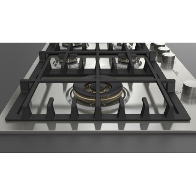 Fulgor fph 755 g wk x 75 cm stainless steel gas hob