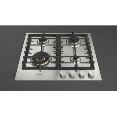 Table de cuisson à gaz Fulgor fph 604 g sem x 62 cm en acier inoxydable