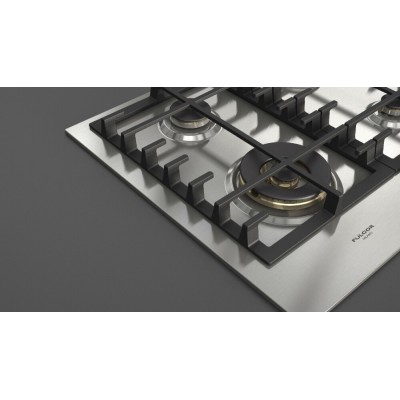 Fulgor fph 604 g wk x 62 cm gas hob stainless steel