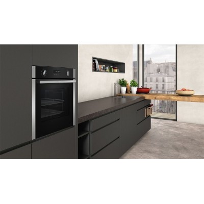 Neff b1ace2an0 built-in thermoventilated oven 60 cm stainless steel
