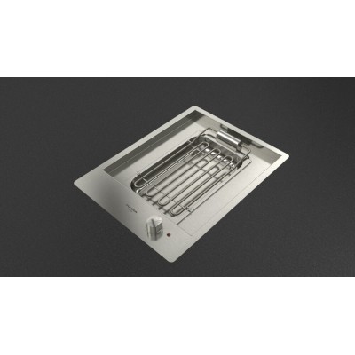 Fulgor cph 401 bq x bbq barbacoa eléctrica empotrable 40 cm acero inoxidable