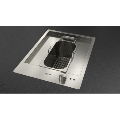 Frytkownica elektryczna do zabudowy Fulgor cph 401 fr x 40 cm ze stali nierdzewnej
