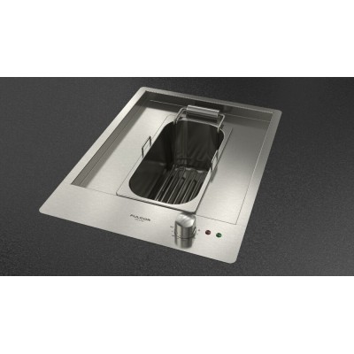 Fulgor cph 401 fr x friggitrice elettrica da incasso 40 cm acciaio inox